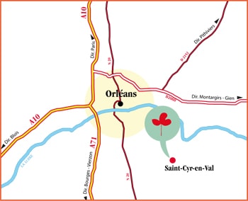 Accès Orléans